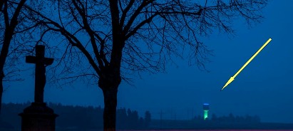 LED Beleuchtung eines Wasserturms